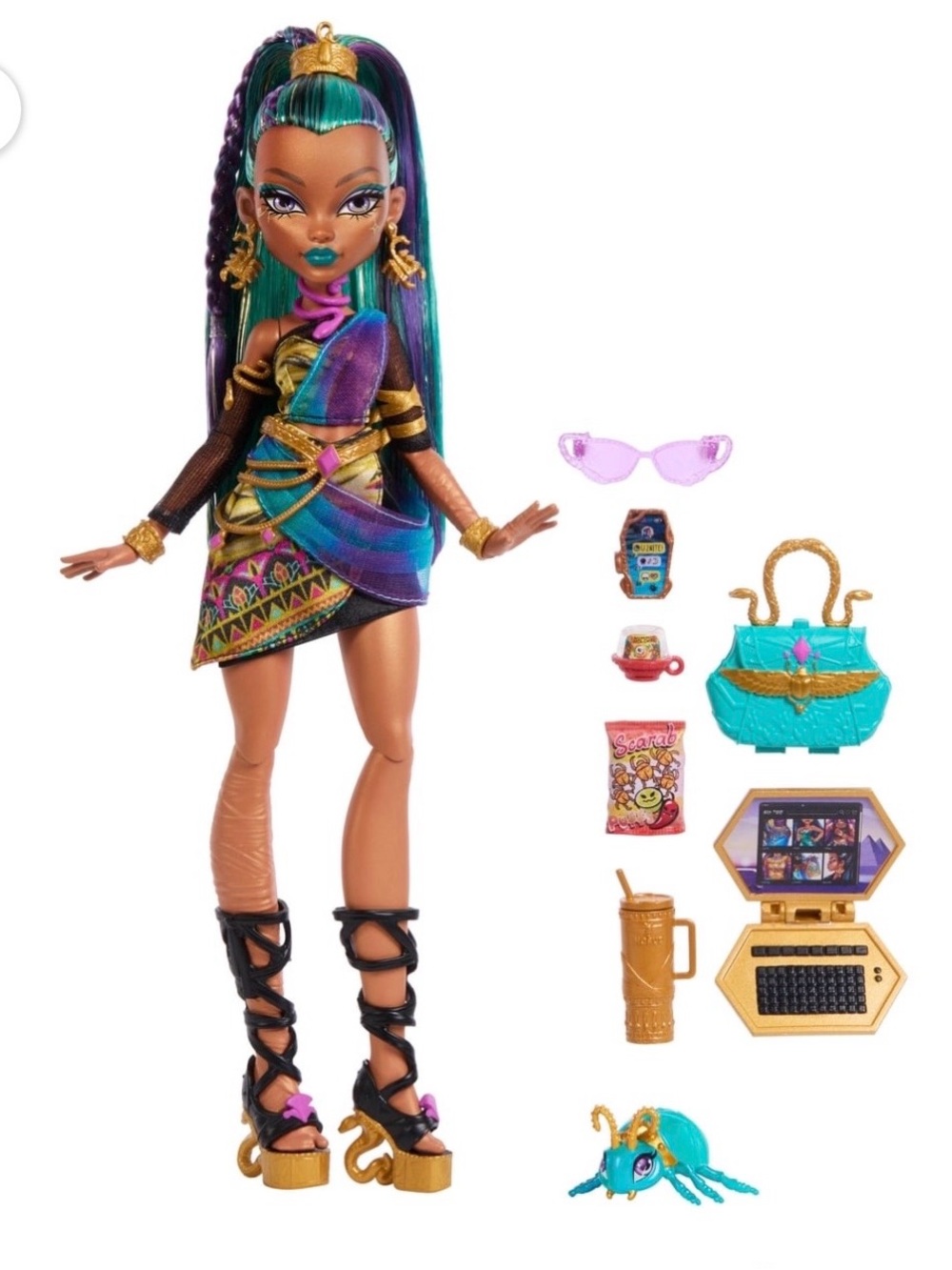 Monster High Cleo de Nile Fashion Doll with accessories
